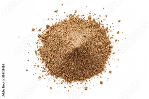 Dust and dirt particles iso...
