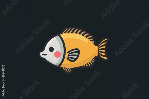 Adorable aquatic creature o...
