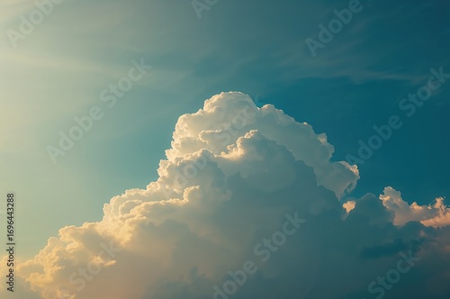 Sunlight and Clouds Against...