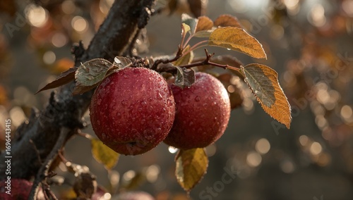 Detailed shot of mature red...