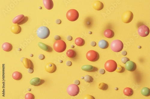 Vibrant Candy-Coated Chocol...