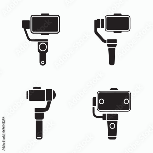 Smartphone gimbal phone stabilizer solid set