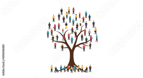 Unifying Diverse Perspectives for Collective Success: A Metaphor for Inclusive Growth and Innovation