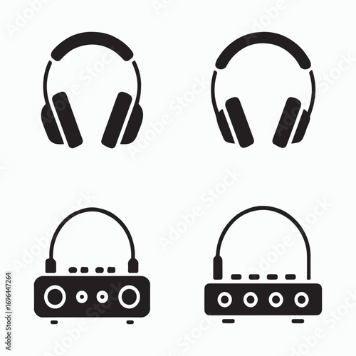 Headphone amplifier portable unit solid pack