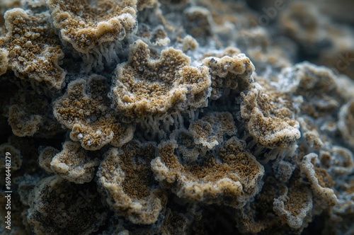 Detailed close-up of mold g...