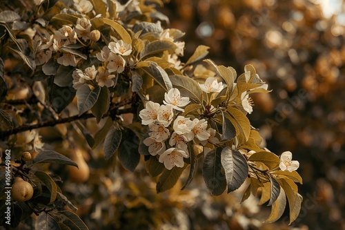 Detailed view of leaves on ...