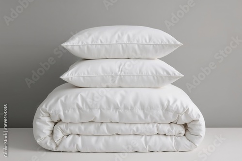 Pile of fresh, neatly folde...
