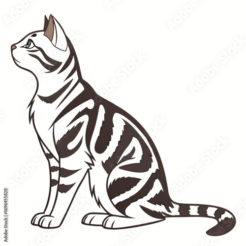 sketch of a cat