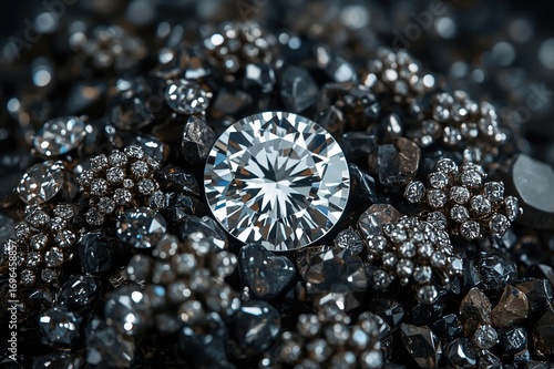 Naturally Positioned Diamond