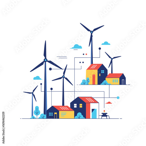 Clean energy ecosystem renewable power generation sustainable future development