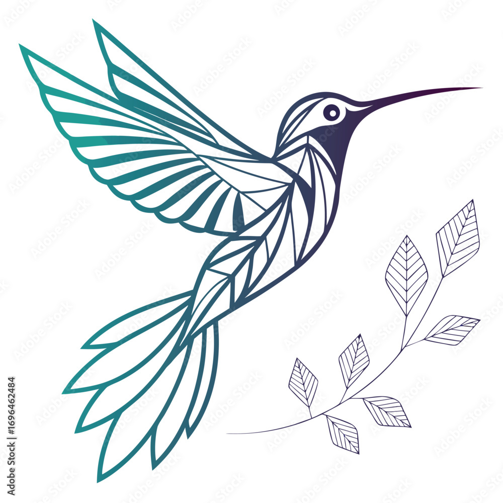 Fototapeta premium bird on a branch