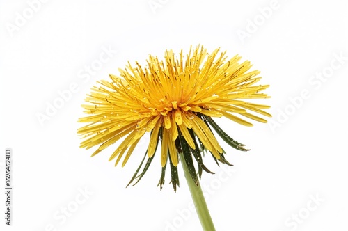 Close-up of a dandelion cov...