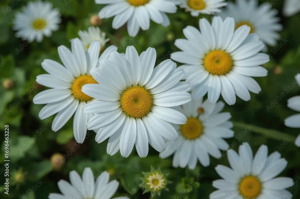 Fototapeta premium Blooming Daisy Flowers