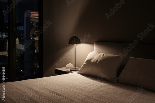 Comfortable contemporary be...