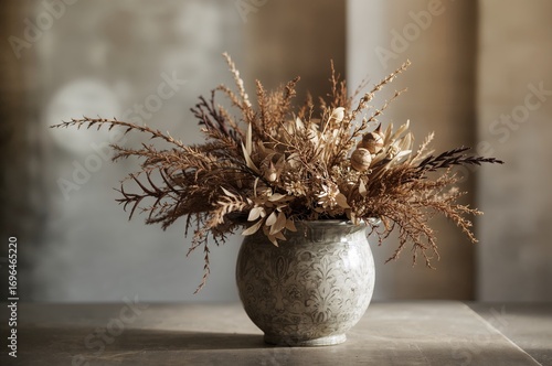 Decorative container filled...