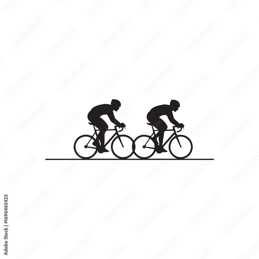 Fototapeta premium Cycling Vector (2).eps