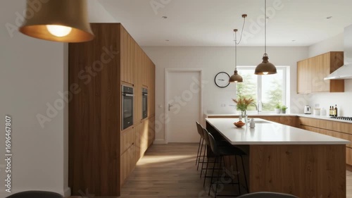 Modern bathroom interior  