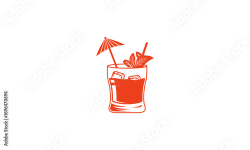 Bar Cocktail, glass cocktail, bar, cafe, beach logo
