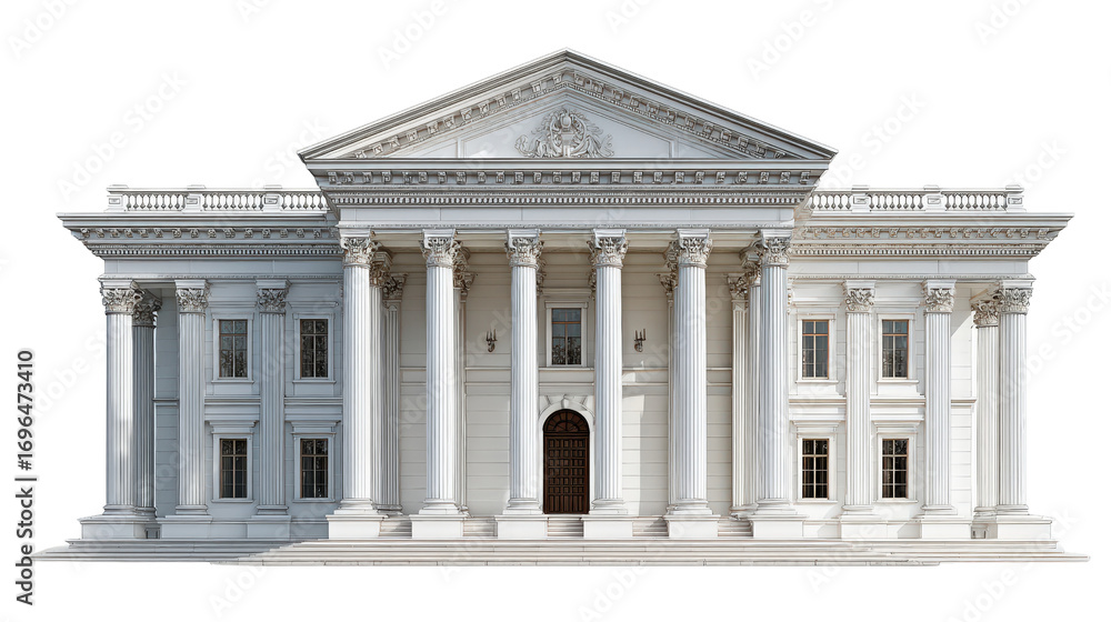 Obraz premium Greek yogurt parfait with raspberries, chia seeds, and oats, top-down view isolated on a Transparent background, PNG file.