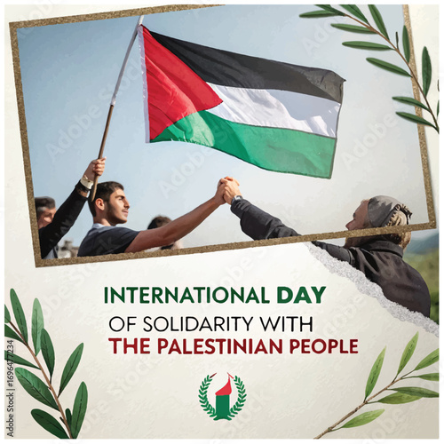 International Day of Solidarity with the Palestinian People promotes peace justice unity and support