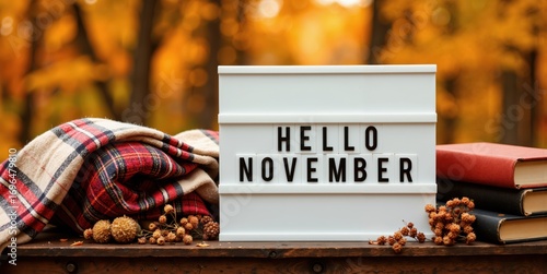 Plakat hello november
