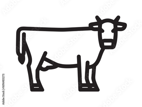Farming Halter Equipment Icon in Smooth Elegant Vector Drawing