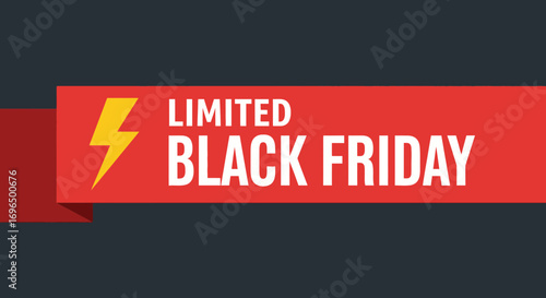 Limited Black Friday Sale Banner Highlighting Exclusive Deals and Limited Time Offer