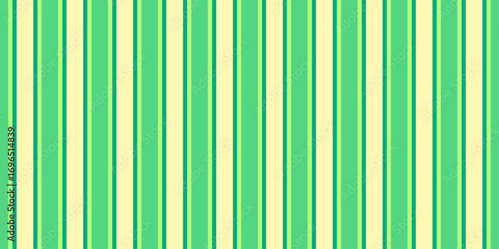 Obraz premium Vibrant vertical stripes in fresh green and pale yellow create a cheerful, versatile pattern. Ideal for backgrounds, textiles, website design, and packaging.