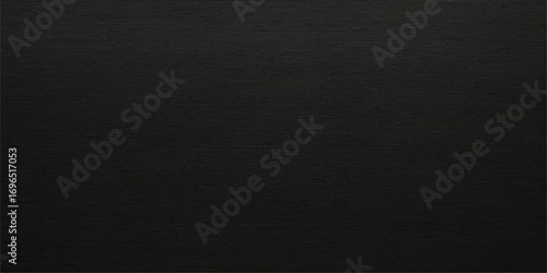 Textured dark black leather and canvas fabric material backdrop surface wallpaper