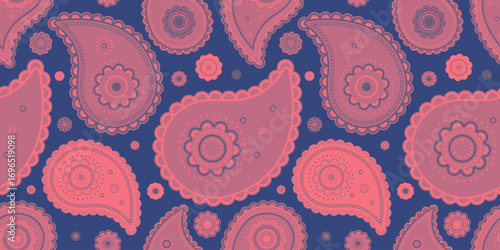 Festive india a drawing ethnicity. Decor doodle at silk damask. Buta indian of greeting card symmetry.