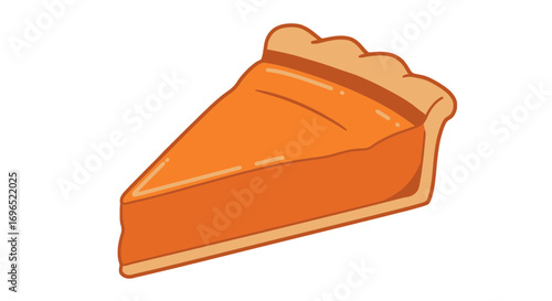 Delicious dessert slice of pie tasty food sweet treat baked goods thanksgiving holiday yummy pastry treat on transparent background