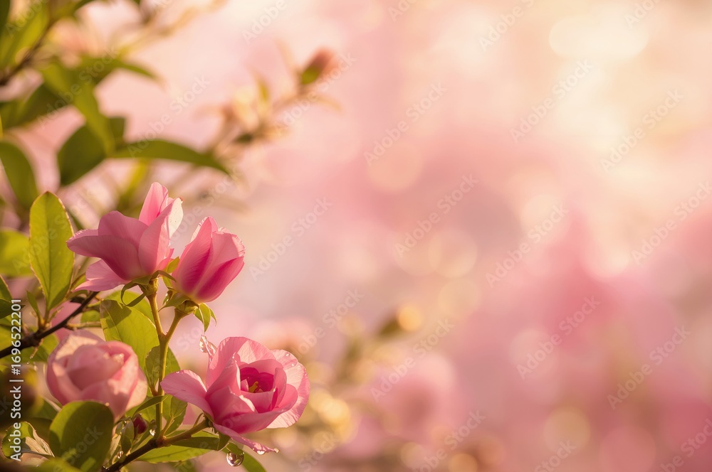 Fototapeta premium Adore Blush Blooms