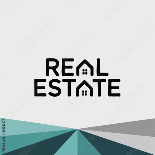 Adobe Illustrator Real estate Company logo luxury mordern uniqe for construction company