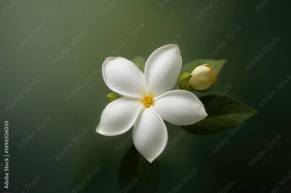 Obraz premium Bloom of Jasminum Plant