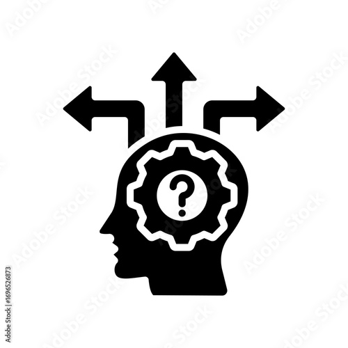 Decision Making glyph icon
