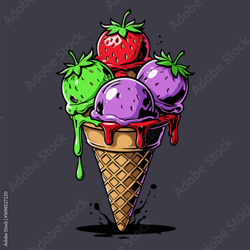scary ice cream