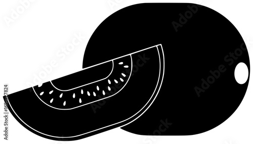 kiwi illustration fresh silhouette healthy logo green icon vegetarian outline juicy fruit food ripe diet freshness sweet vitamin cut shape leaf vector graphic background