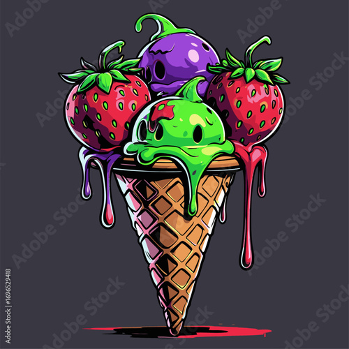 scary ice cream