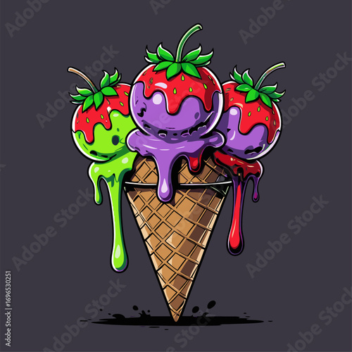 scary ice cream