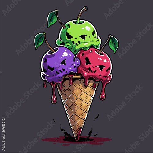 scary ice cream
