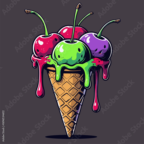 scary ice cream