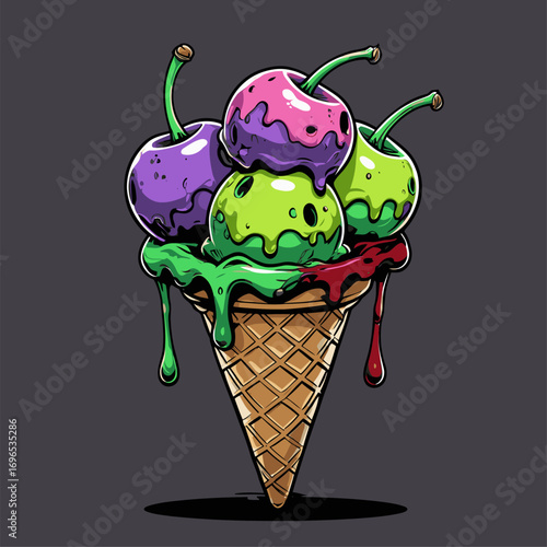 scary ice cream