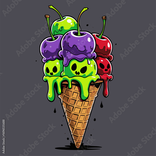 scary ice cream