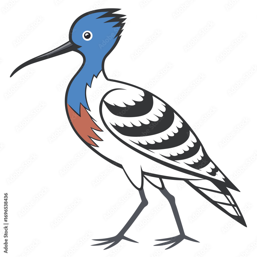 Obraz premium vector illustration of a bird