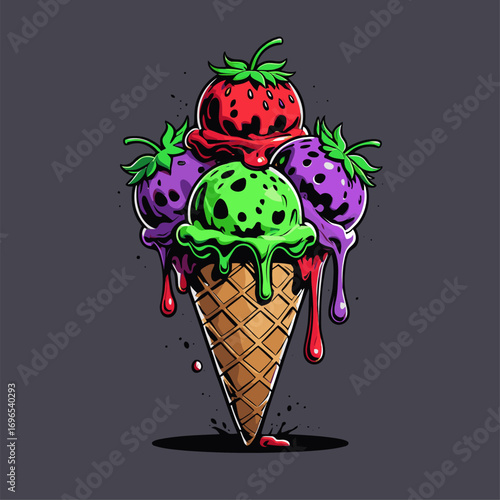 scary ice cream