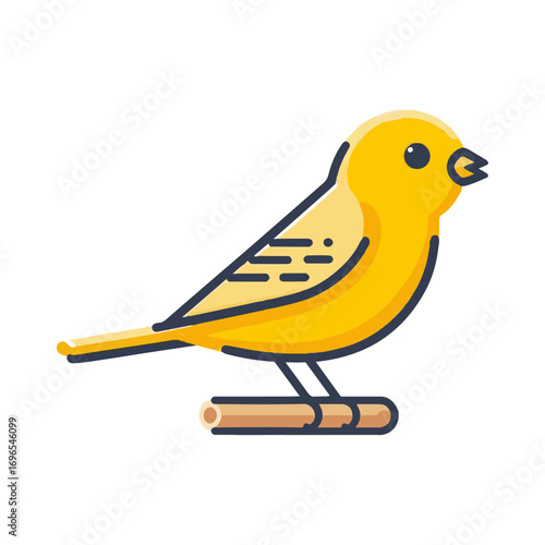 canary illustration design