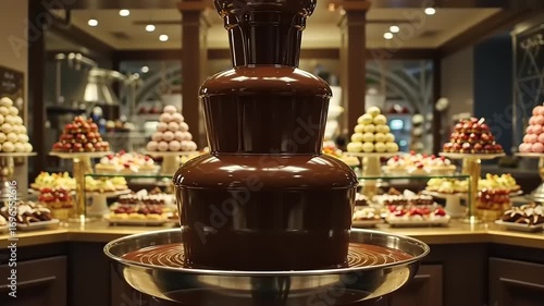 chocolate cake with chocolate