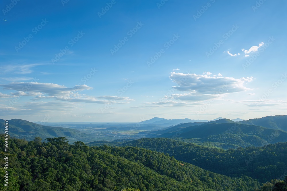 Fototapeta premium No scenery can surpass the stunning hills.