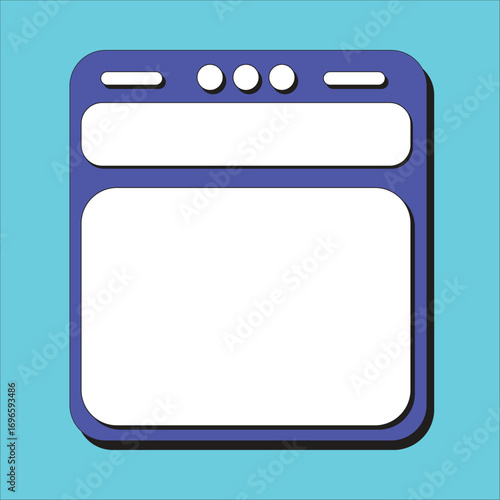 flash card frame notes design illustrations