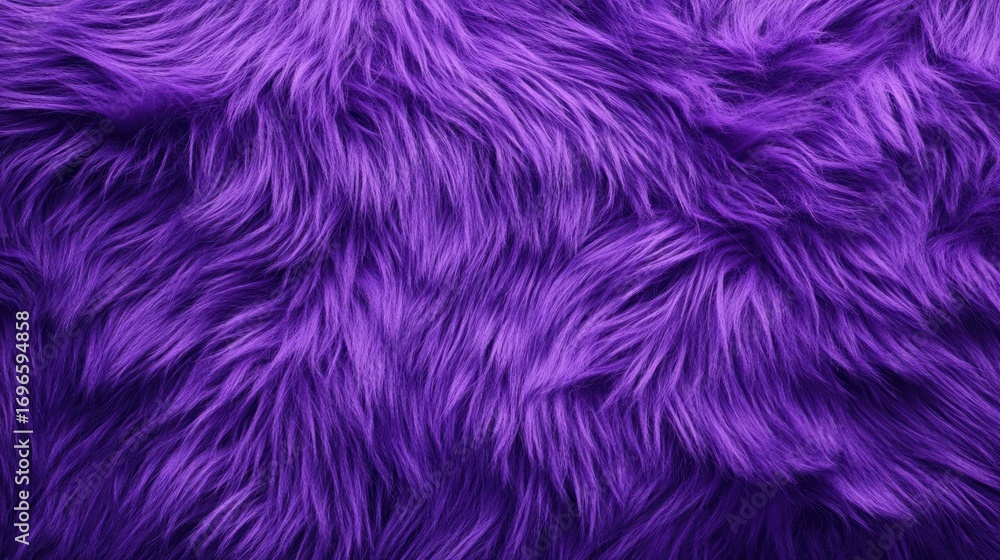 Fototapeta premium Purple faux fur texture background